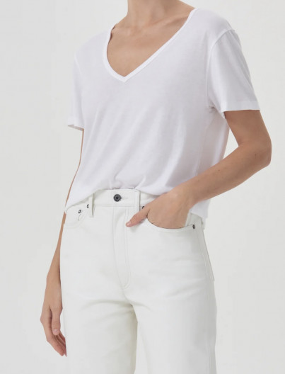 Tee Shirt V Cameron - WHITE
