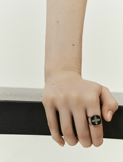 Bague Bowie N2 - BLACK