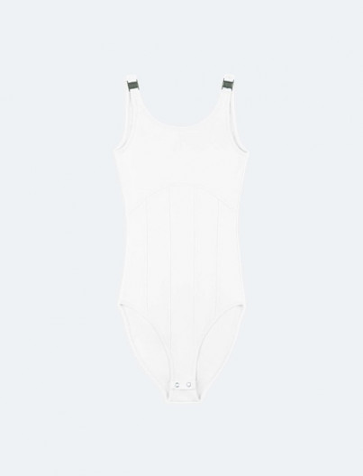 TOP MADGE - WHITE