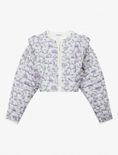 Veste Drew - ECRU/LILAC