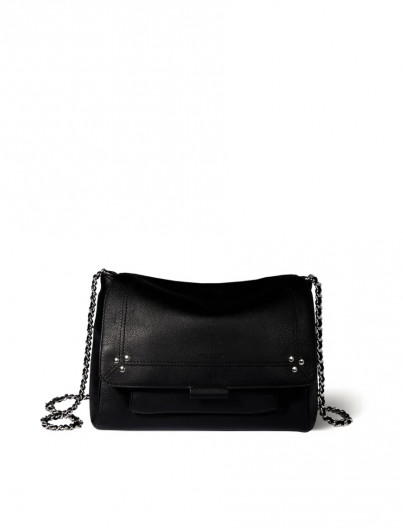 Sac Lulu M - NOIR SILVER