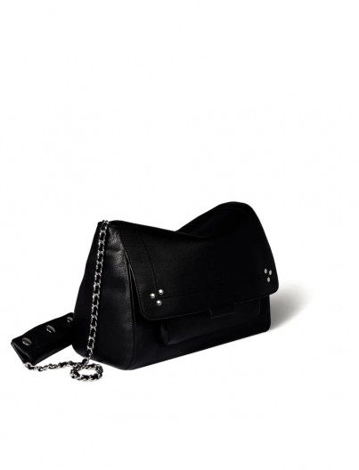 Sac Lulu M - NOIR SILVER