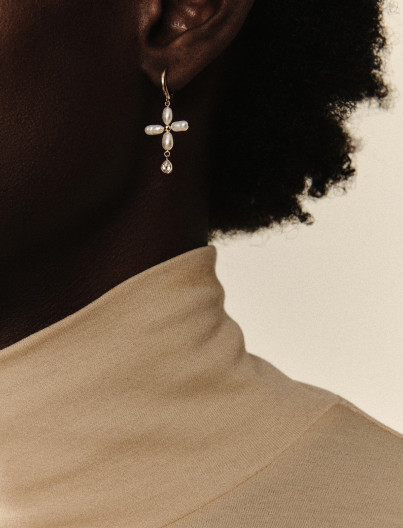 BO Palerme Hoop - PEARL