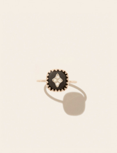 Bague Pierrot - BLACK