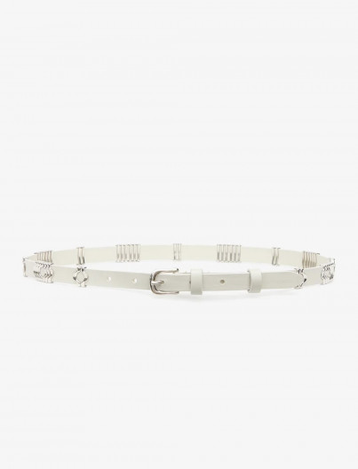 Ceinture Odena - CHALK/SILVER