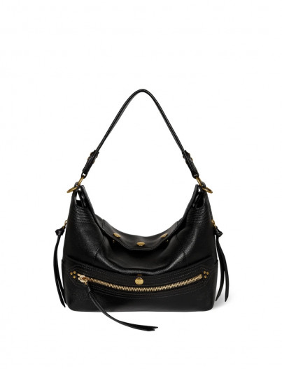 Sac Lucky Hobo - NOIR BRASS