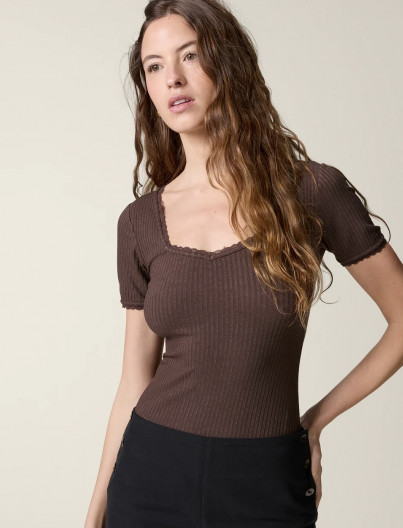 Top Giuia Uni - CHOCOLAT