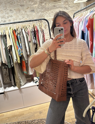 Sac NS Cannage - TAN