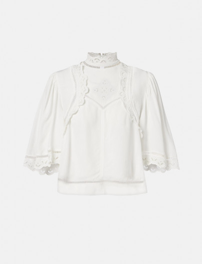 Blouse Frany - WHITE