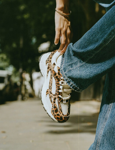 The Re-Run Leopard - OFF WHITE