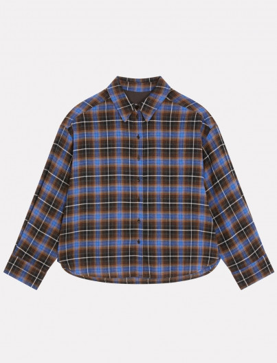 Chemise Kilt Bijou - Bleu