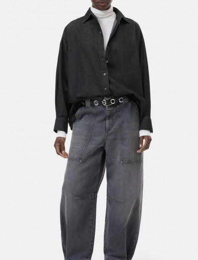 Chemise Cape - MID GREY