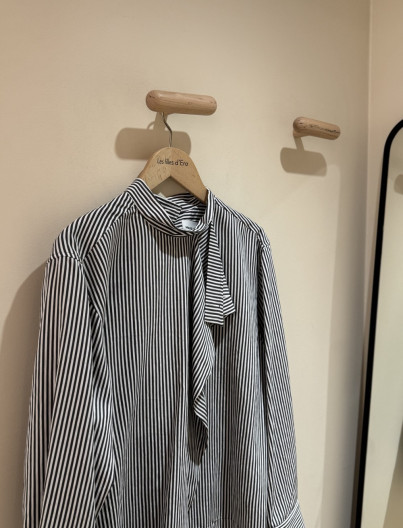Chemise Beck - GREY STRIPES