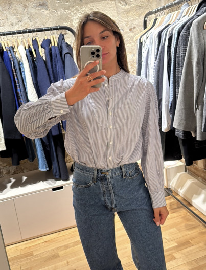 Chemise Florisse - Bleu