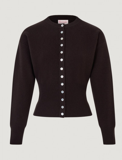 Cardigan Palmo - MARRON