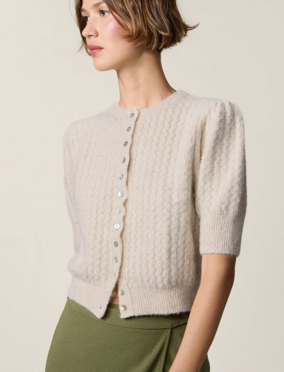 Cardigan Cassia - ECRU
