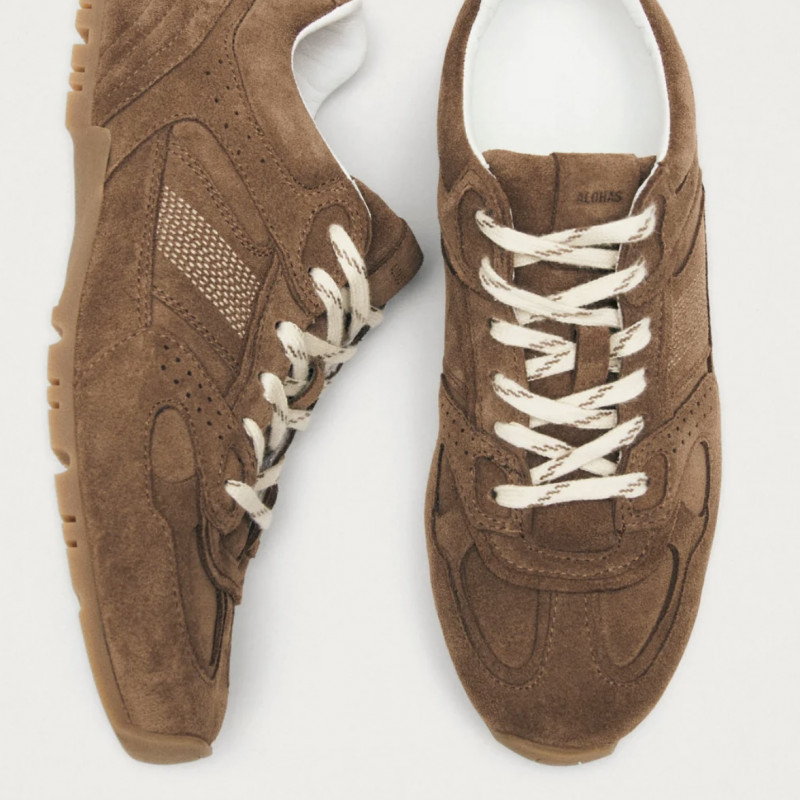 Baskets TB56 Suede Brown
