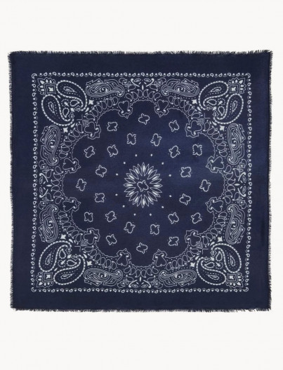 Bandana Hachiko - MARINE FONCE