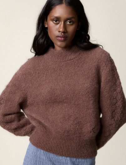 Pull Mara - MARRON GLACE