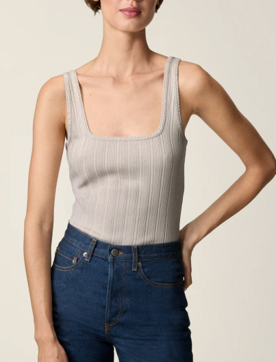 Top Anine - GRIS PERLE