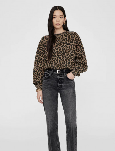 Sweatshirt Miles Léo Brown...