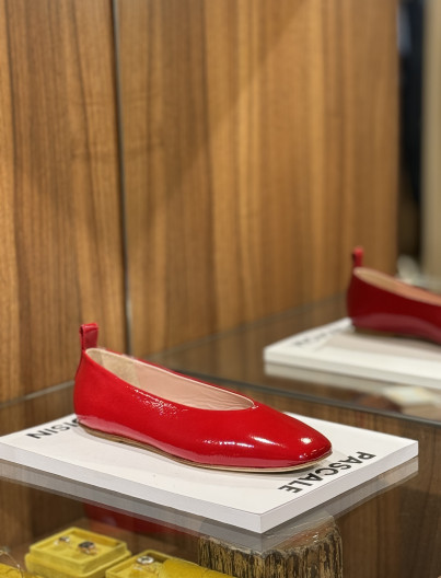 Ballerines Ibiza - Rouge