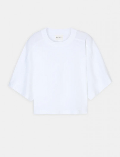 T-Shirt Deep Yoke - WHITE