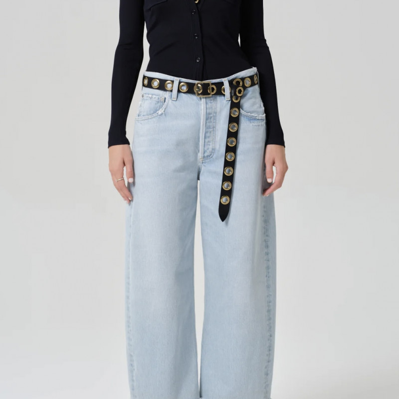 Jean Ayla Rax Hem Crop