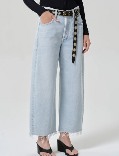 Jean Ayla Rax Hem Crop -...