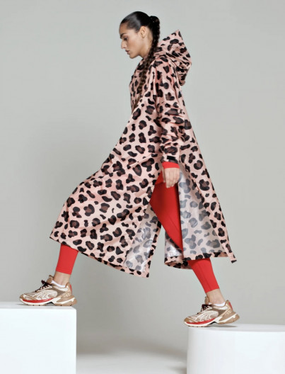 Rain Poncho Pink Panther -...