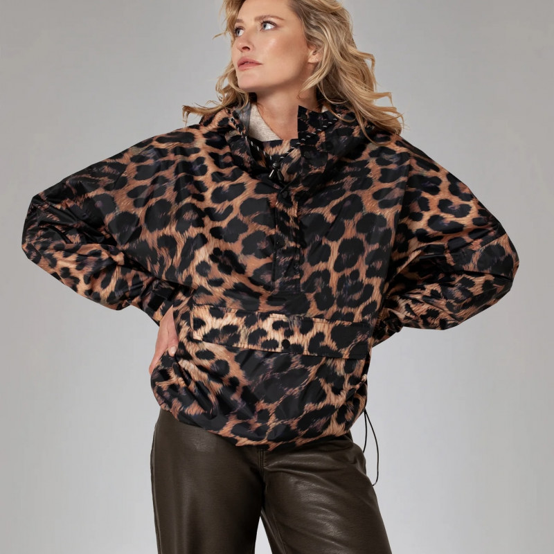  Anorak Dark Leopard