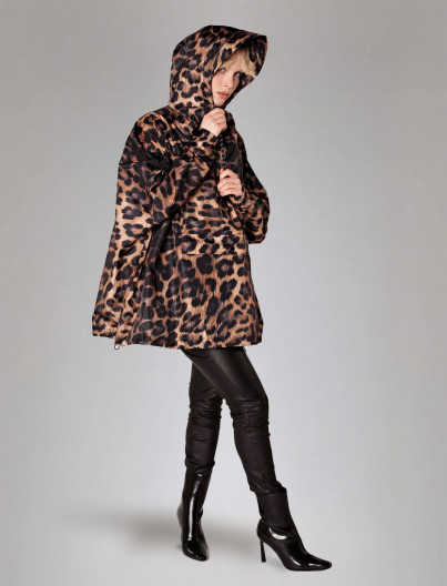  Anorak Dark Leopard -...