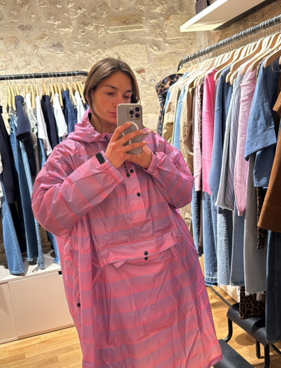 Rain Poncho Seeing Stripes...