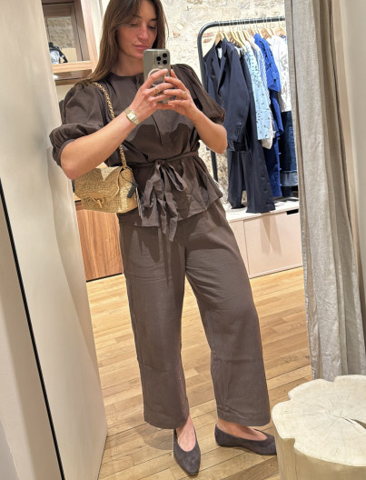 Pantalon Bonita - BROWN