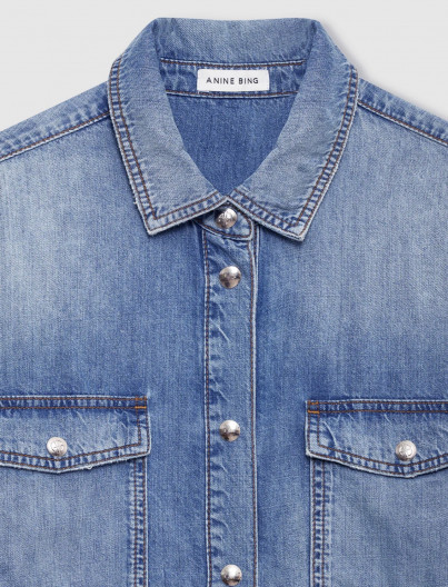 Chemise Paxton - WASHED BLUE