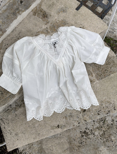Blouse Tito Délicate - WHITE