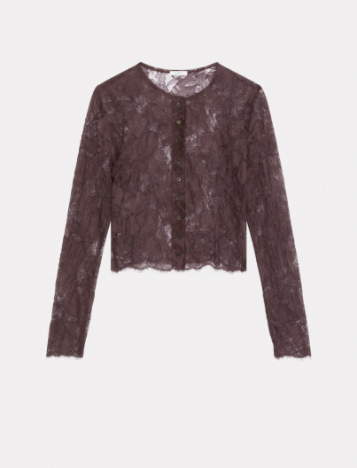 Top LILI Guipure - MYRTILLE