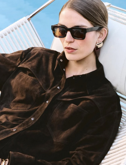 Chemise Blake - BROWN