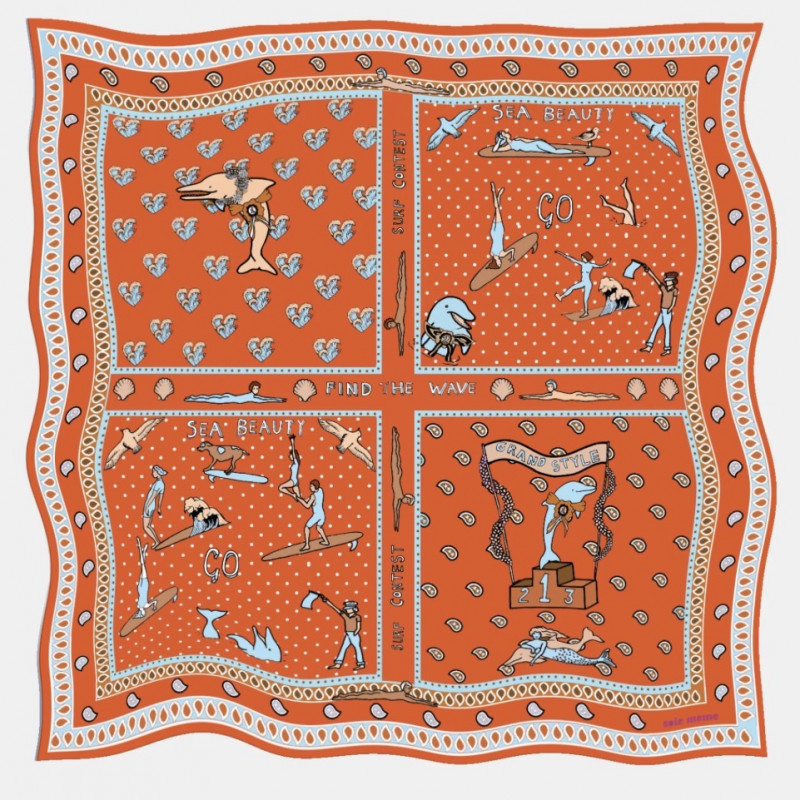 FOULARD EN SOIE