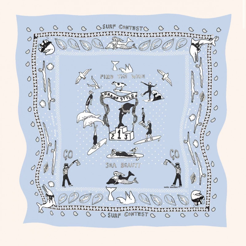 BANDANA EN SOIE