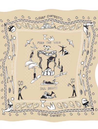 BANDANA EN SOIE