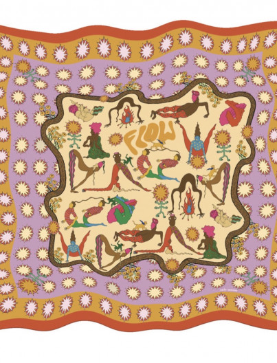 BANDANA EN SOIE - MULTI