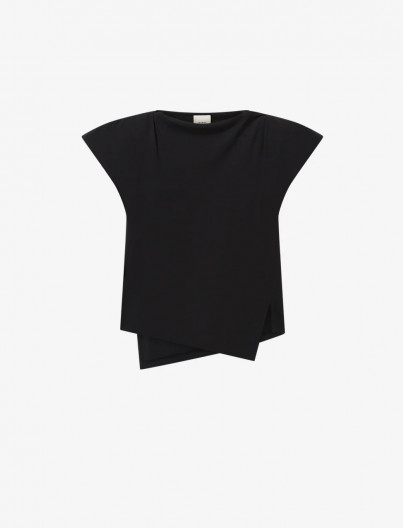 Tee Shirt Sebani - BLACK