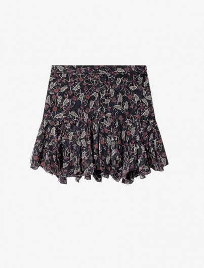 Jupe Daneen - BLACK/RASPBERRY