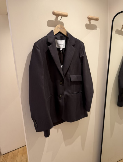 VESTE NIKITA - BROWN STRIPES