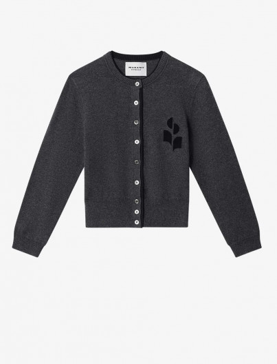 Cardigan Lona - ANTHRACITE