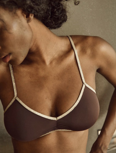 BRASSIERE GEORGIA - CHOCOLAT