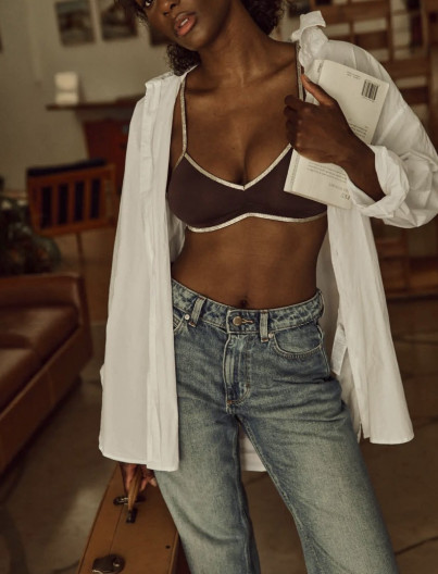 BRASSIERE GEORGIA - CHOCOLAT