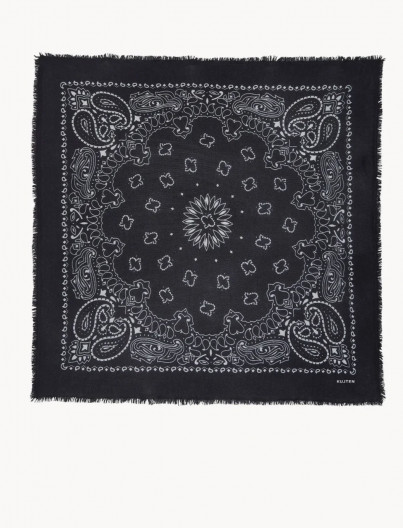 Bandana Hachiko - NOIR BLANC