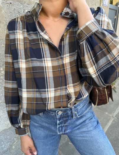 Blouse Milton - HAZELNUT